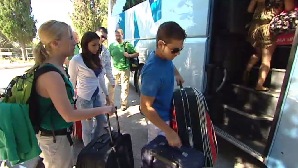 Primer día en el campamento