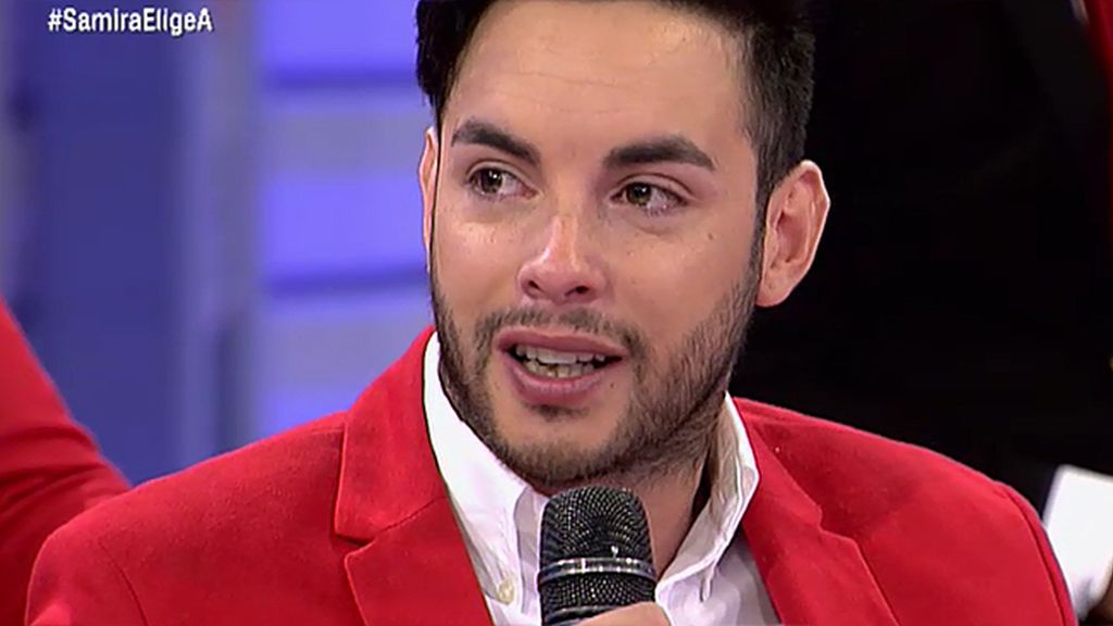 Joel, emocionado en la final de su hermana Joel, emocionado en la final de su hermana