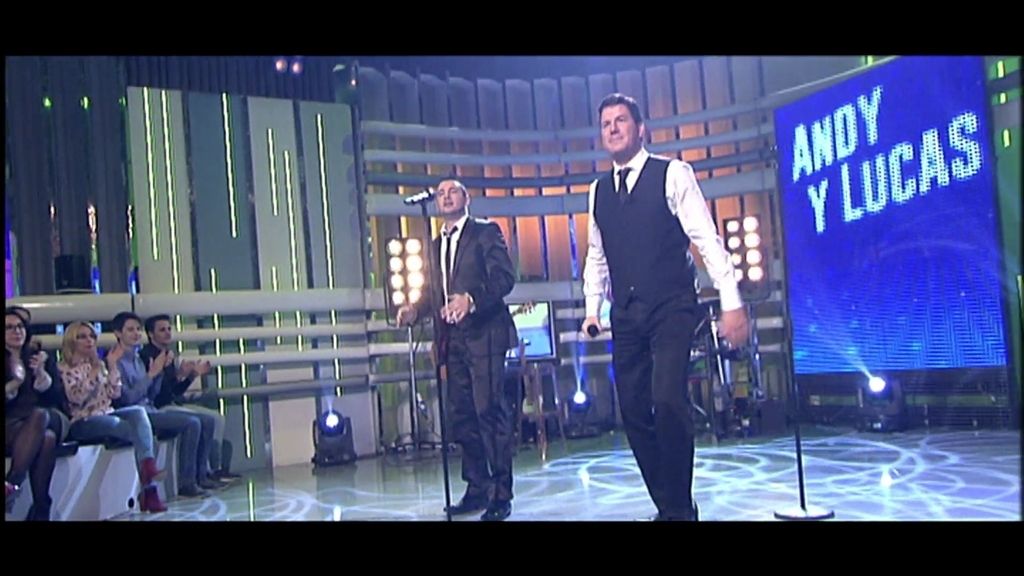 Andy y Lucas cantan 'Quiero ser tu sueño' en ¡Qué tiempo tan feliz!