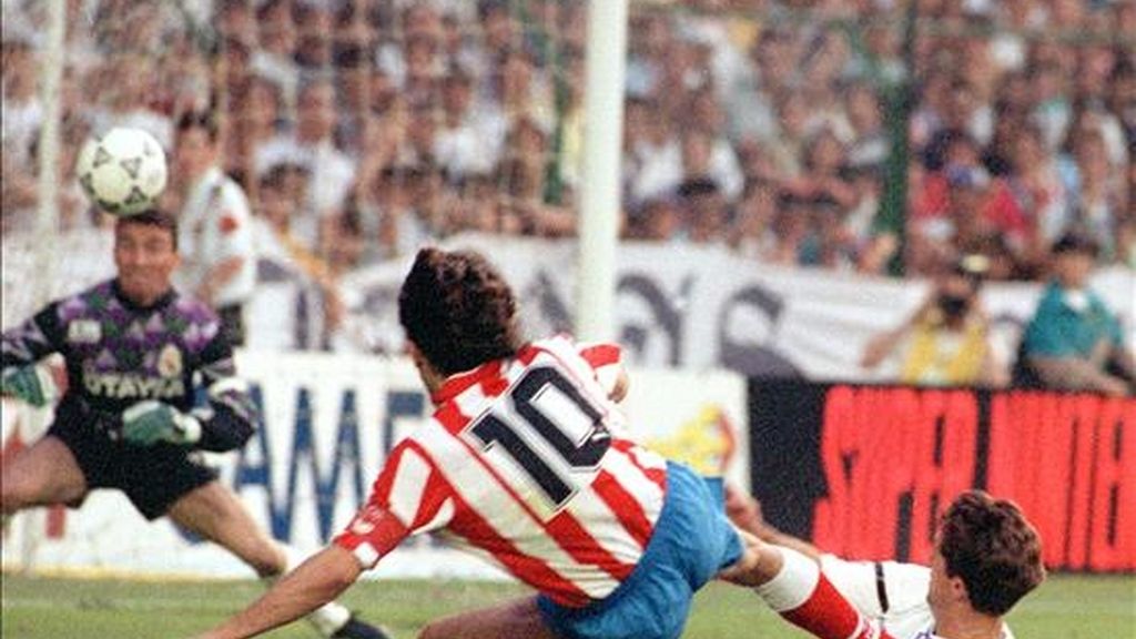 El golazo de Futre a Buyo de aquella final de 1992, que ningún rojiblanco puede olvidar