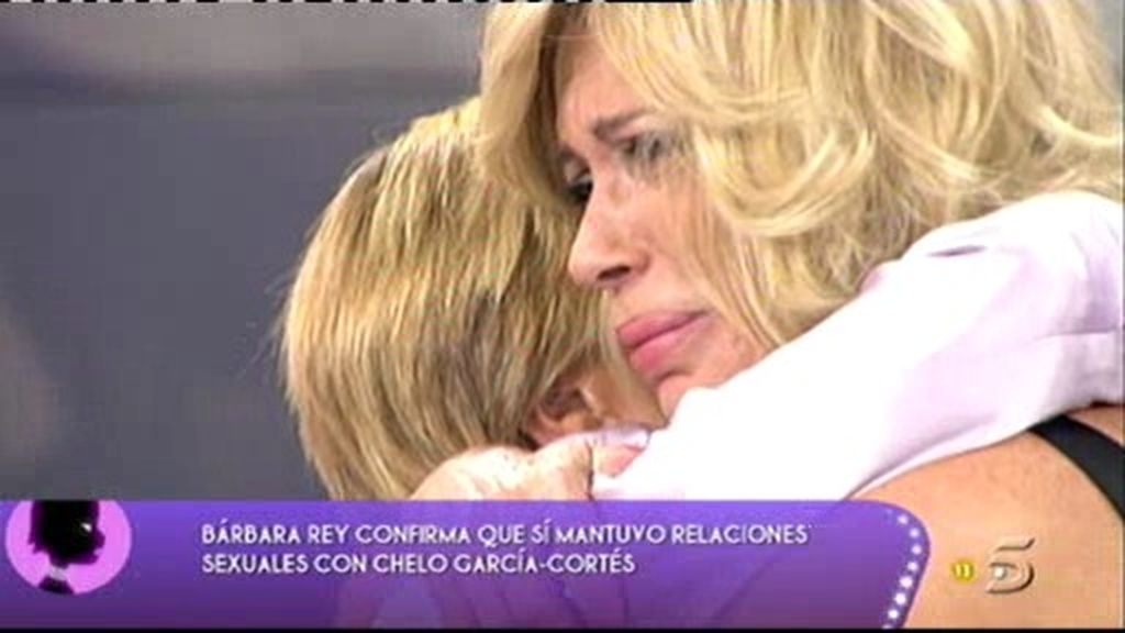 Chelo y Bárbara se reconcilian tras confesar que sí mantuvieron relaciones sexuales