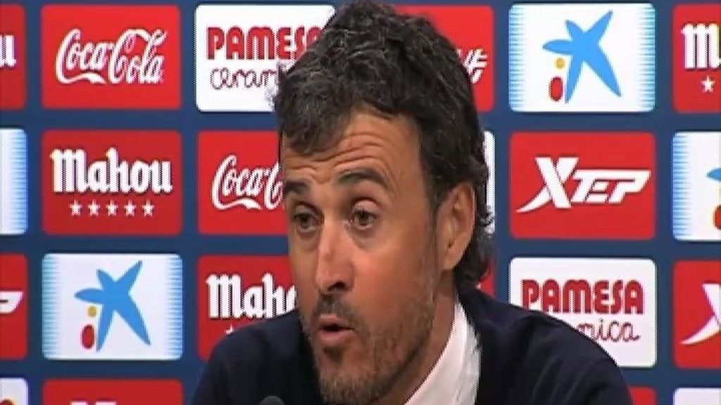 Luis Enrique: “Me da igual dónde se juegue la final, lo importante es que estamos ahí”