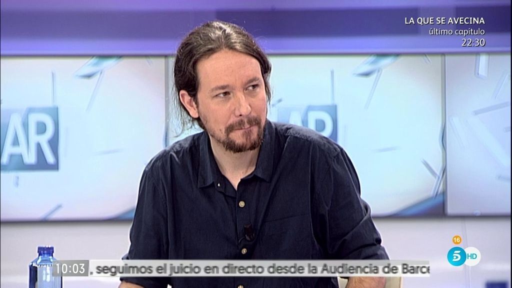 Iglesias: "Quiero que Íñigo siga a mi lado"