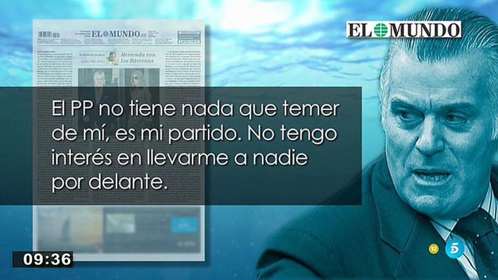 Bárcenas: "Es tanta la documentación que guardamos que podríamos entregar cada día una bomba"