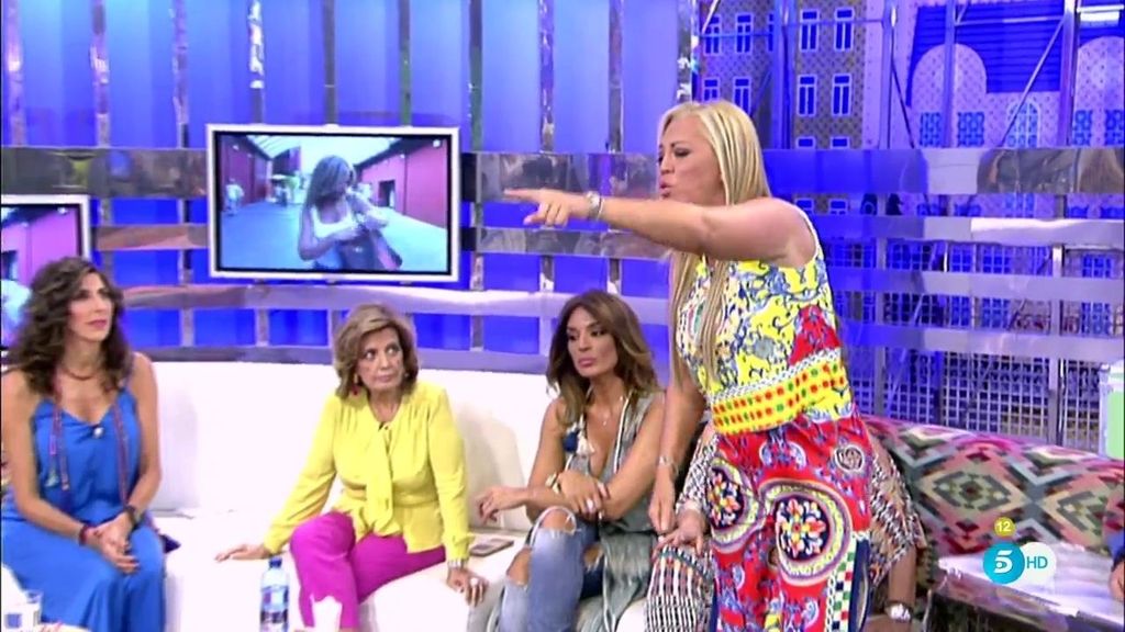 Belén Esteban, a Olvido Hormigos: "Si tiras la piedra ¡di el nombre!"