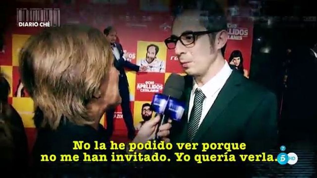 Berto bromea con Chelo: "Tendrías que haber visto la película antes de preguntar"