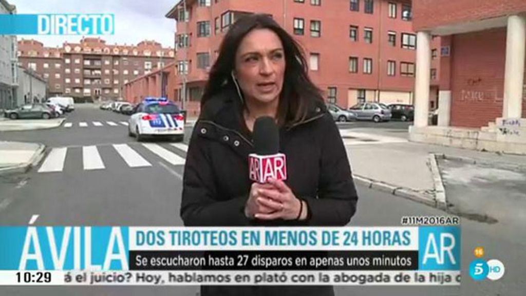Desalojan a la reportera de Ana Rosa ante la presencia de peligro en las calles de Ávila