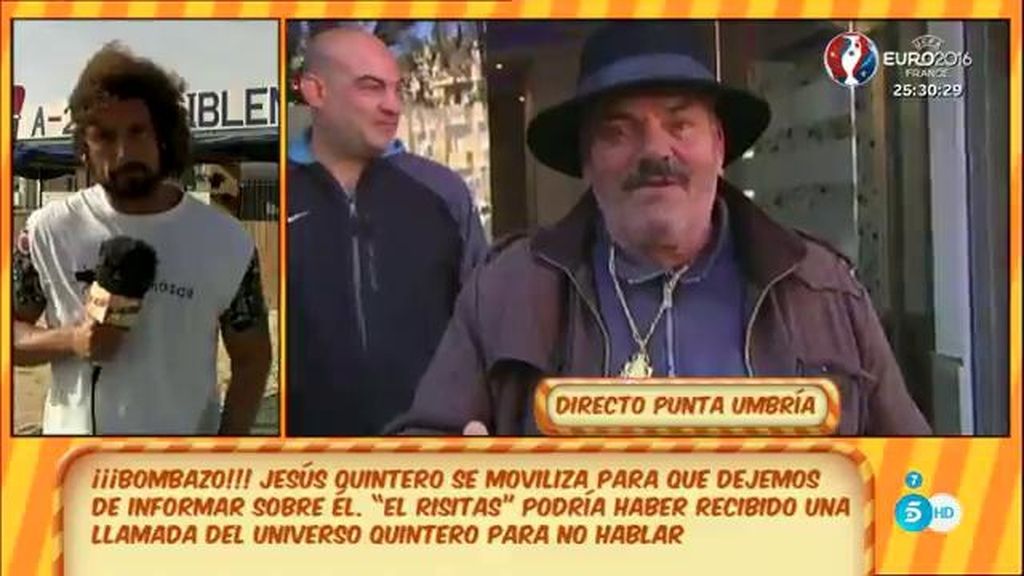 J.A. León: “Supuestamente, personal de Quintero ha llamado a ‘Risitas’ para que ni se le ocurra hablar bien o mal de Jesús”