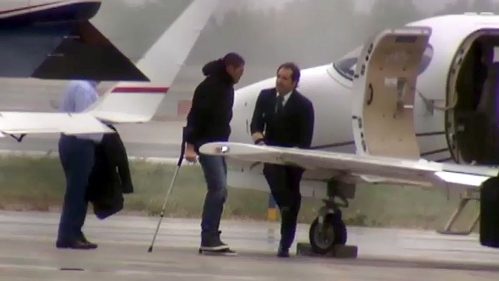 Valdés, ya está en Alemania dónde será operado de su rotura de ligamentos