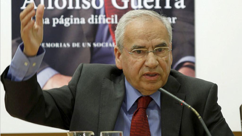 Alfonso Guerra se retira de la vida política