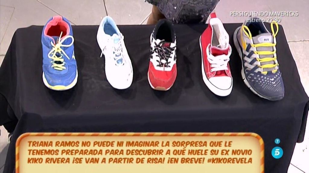 Triana, expareja de Kiko Rivera, tiene que averiguar cuál es el zapato de su ex