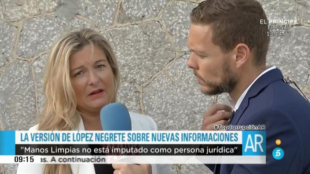 Virginia López Negrete: "No voy a retirar la acusación contra la Infanta"