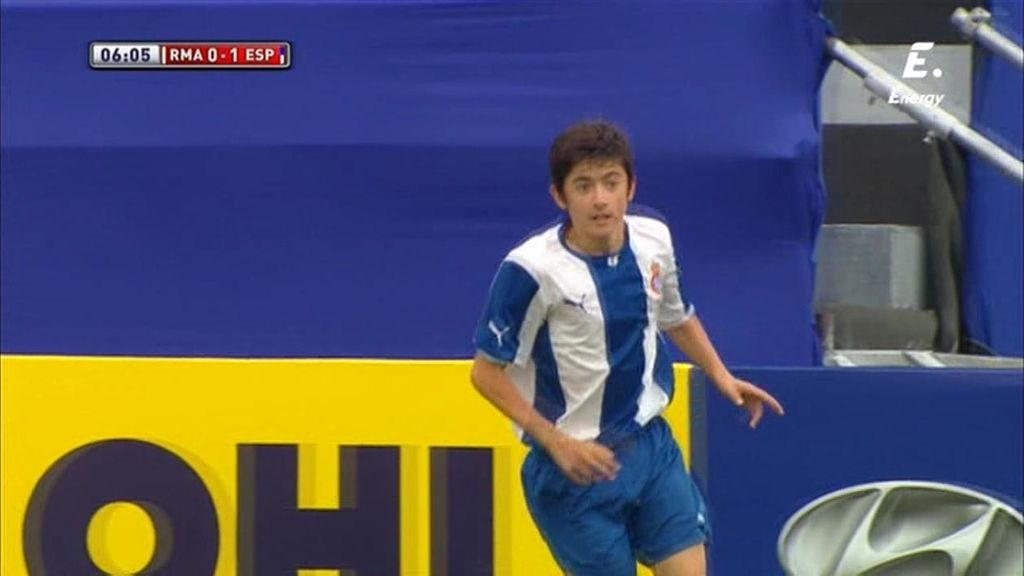 Aitor adelanta al Espanyol ante el Madrid (0-1) Aitor adelanta al Espanyol ante el Madrid (0-1)