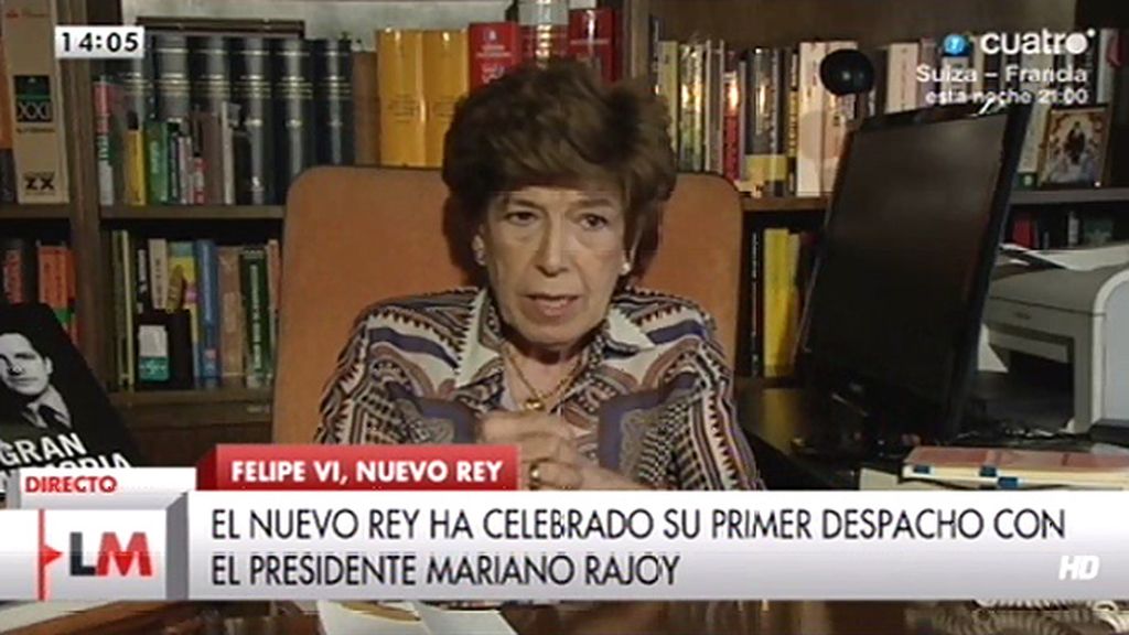 Pilar Urbano: "Cuando los españoles votaron la reforma política estaban votando con Rey"
