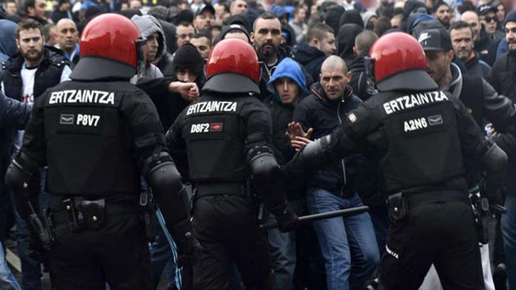 Madrid se convierte en un nuevo campo de batalla para los hinchas violentos