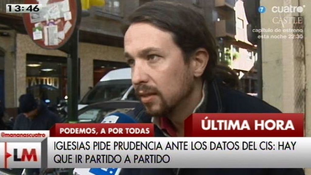 Pablo Iglesias: "Podemos' puede ganar las elecciones al 'Partido Popular"