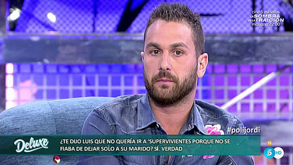 Jordi Martín: "Luis pilló a su marido Alejo ligando en una aplicación del móvil"
