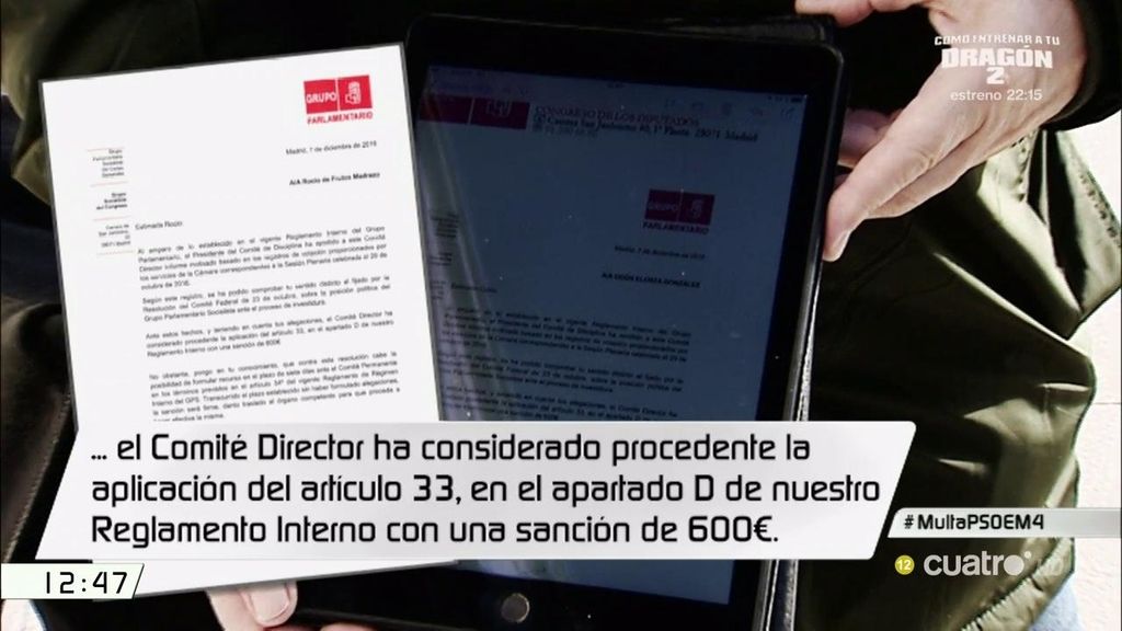 Ocho de los 15 diputados del PSOE sancionados por votar 'no' a Rajoy recurrirán