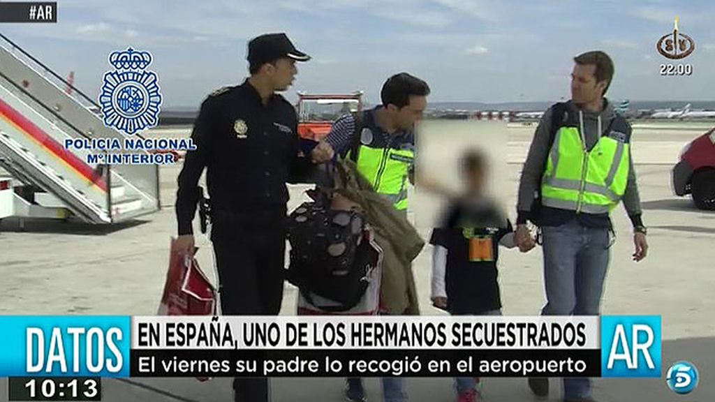 Manuel ya está en España Manuel ya está en España