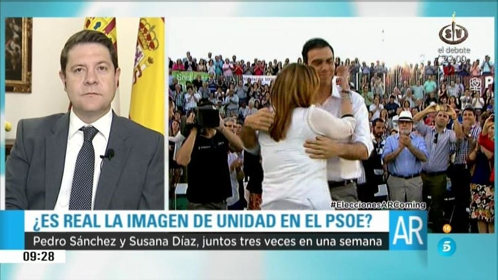 Pedro Sánchez y Susana Díaz muy unidos