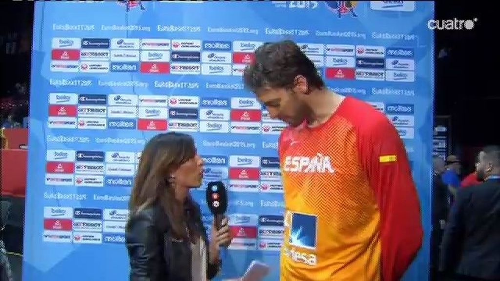 Entrevistamos a Pau Gasol: "Vamos a tener una batalla dura contra Grecia"