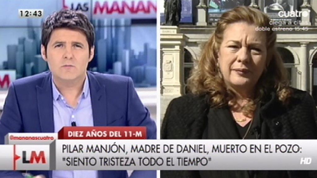 Pilar Manjón, presidenta de la Asociación 11-M: "No nos ha pedido perdón nadie"