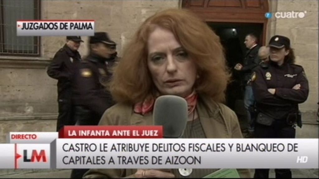 Alicia Gutiérrez: "El interrogatorio a la Infanta va a ser largo y exhaustivo"