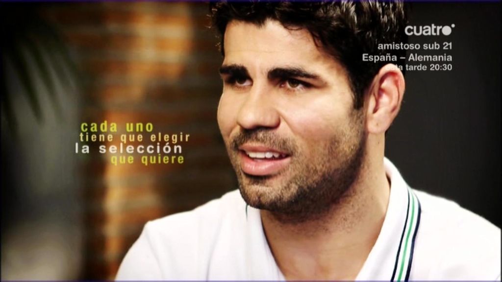 Diego Costa: "Me decidí por España porque me sentí querido"