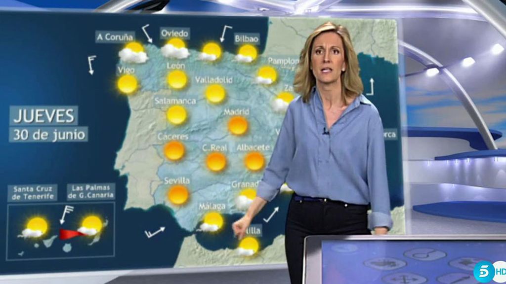 El tiempo con Rosalía Fernández