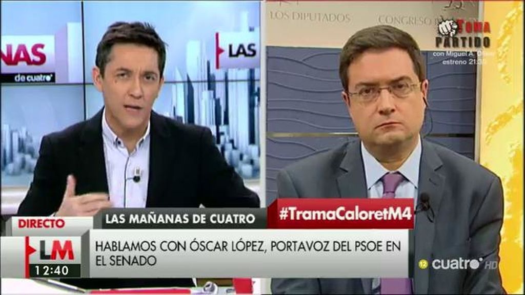 Oscar López: "Las palabras del ministro Fernández Díaz son muy graves"