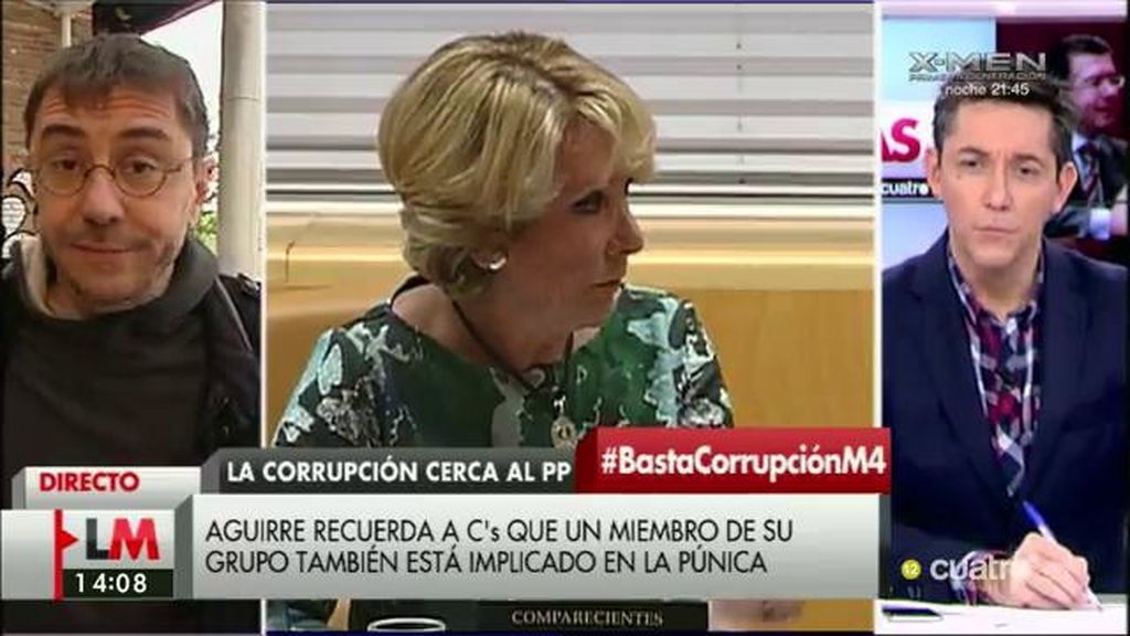 Juan Carlos Monedero: “El PP está acorralado como una bestia herida y está dando zarpazos a donde pueda”