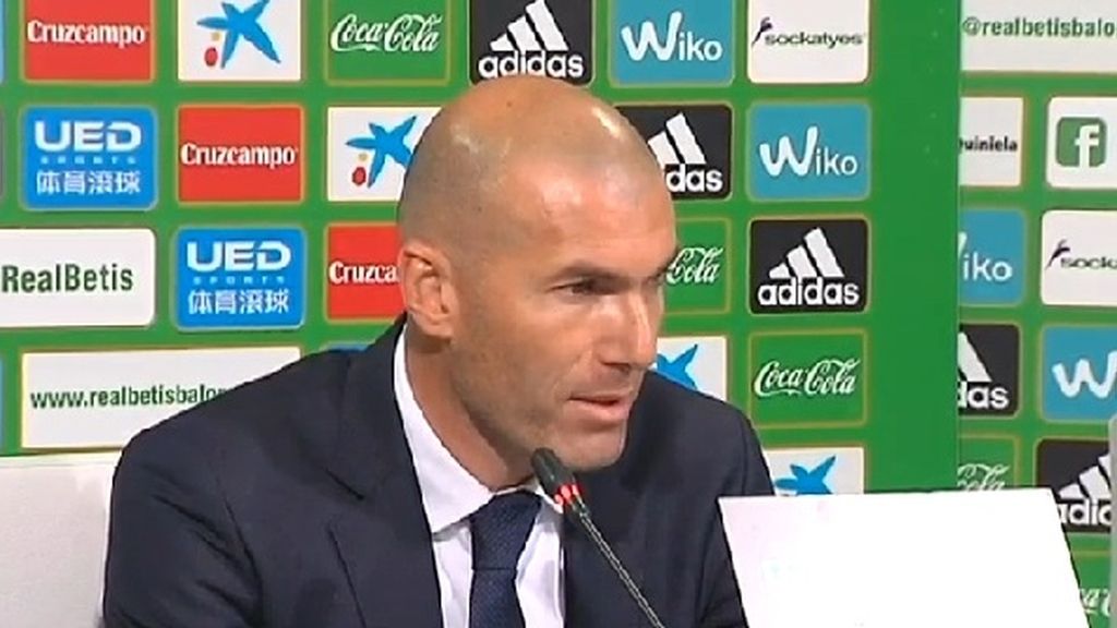 Zidane: "Hay que luchar hasta el final"
