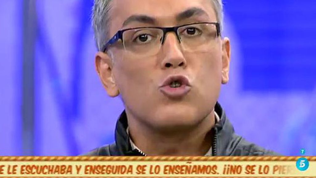 Kiko: "Preferiría ser homosexual a tener una novia embarazada y dormir con Carmen"