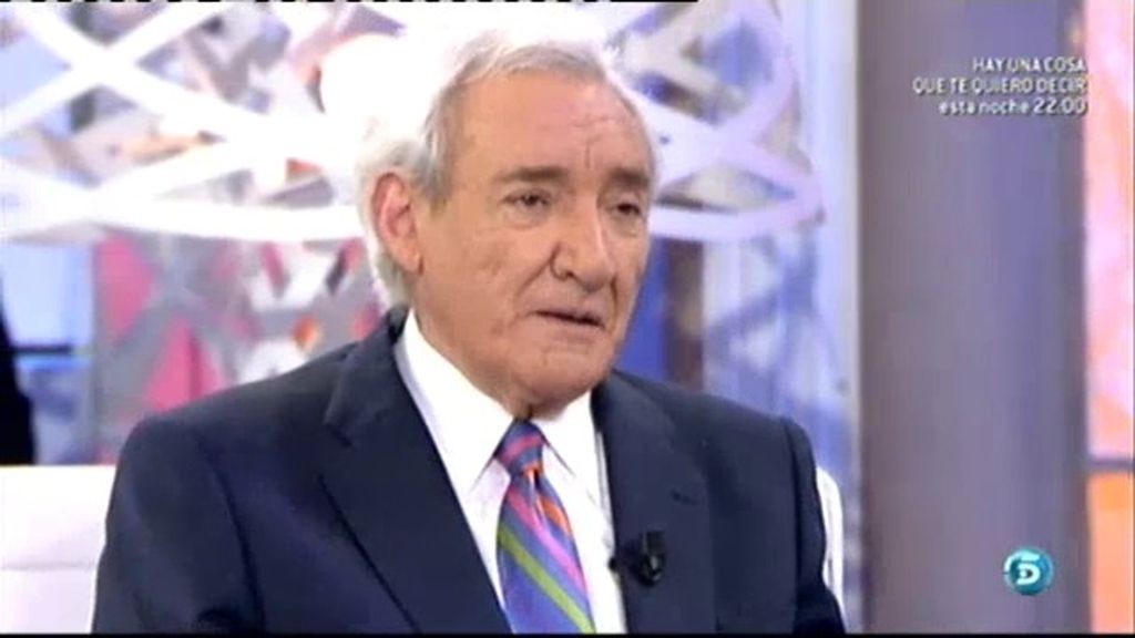 Luis del Olmo: "Lo único que no hago ahora es madrugar"