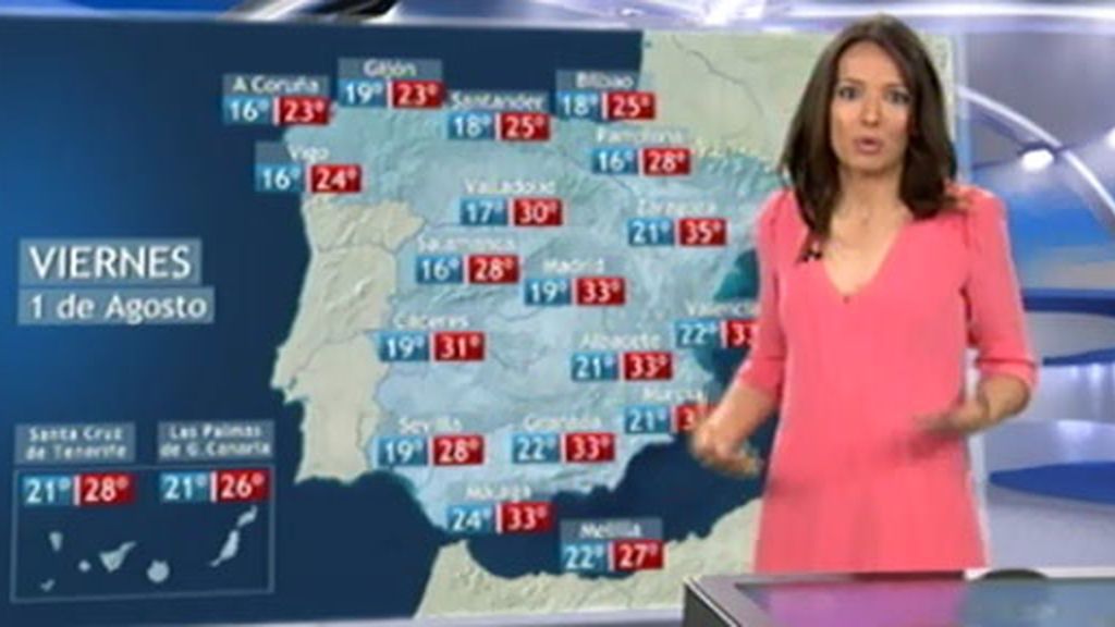 El tiempo con Rebeca Haro