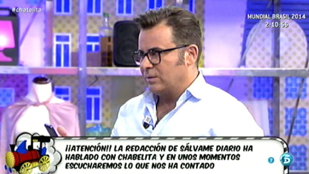 J.J. Vázquez: "Chabelita no tiene ningún problema en que Isabel Pantoja vea a su hijo"
