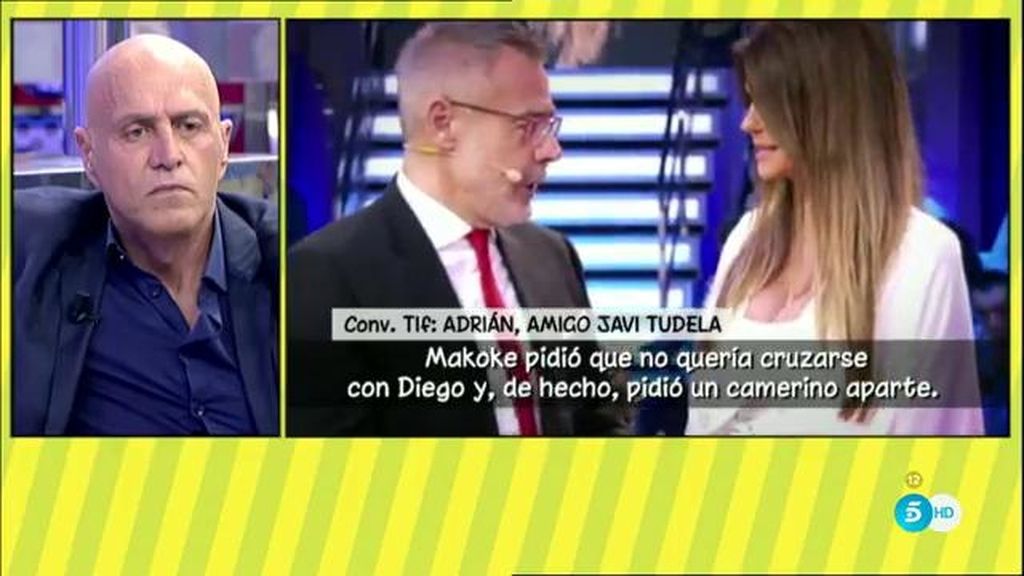 ¿Cómo fue el encuentro de Makoke y Diego Matamoros en 'Gran Hermano VIP'?