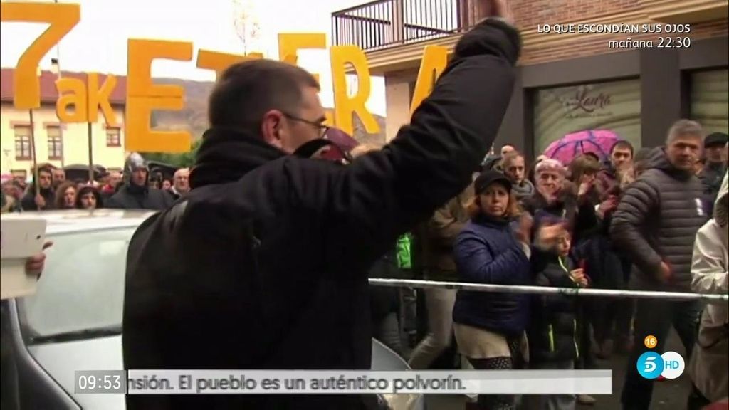 Monedero, en la manifestación a favor de los agresores de Alsasua