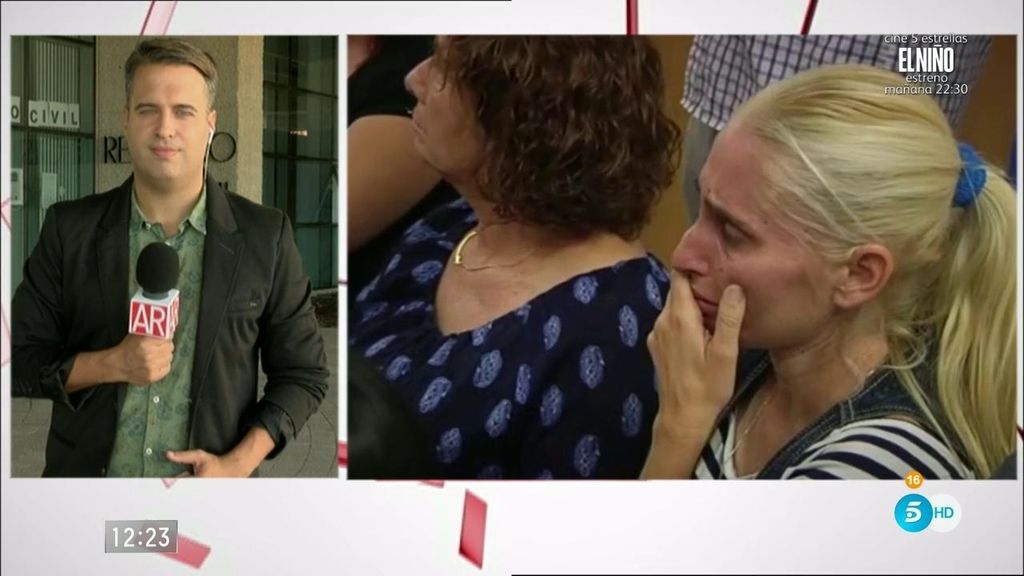 La madre de Yéremi rompe a llorar ante el presunto secuestrador de su hijo