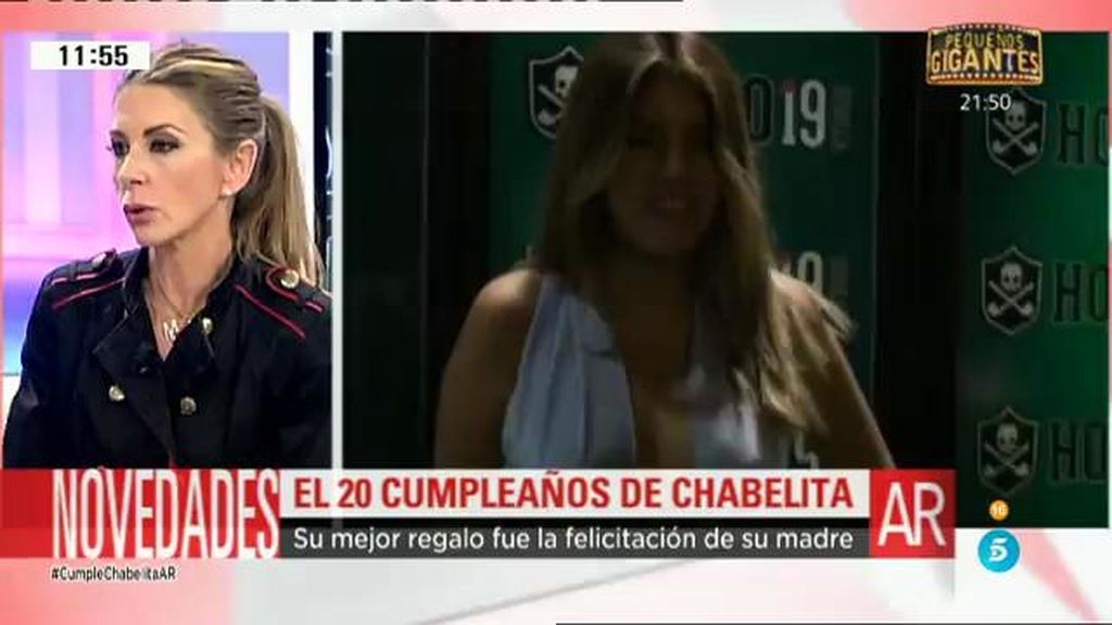 Marisa M. Blázquez: "Hubo un regalo que le hizo ilusión a Chabelita, su madre la felicitó"