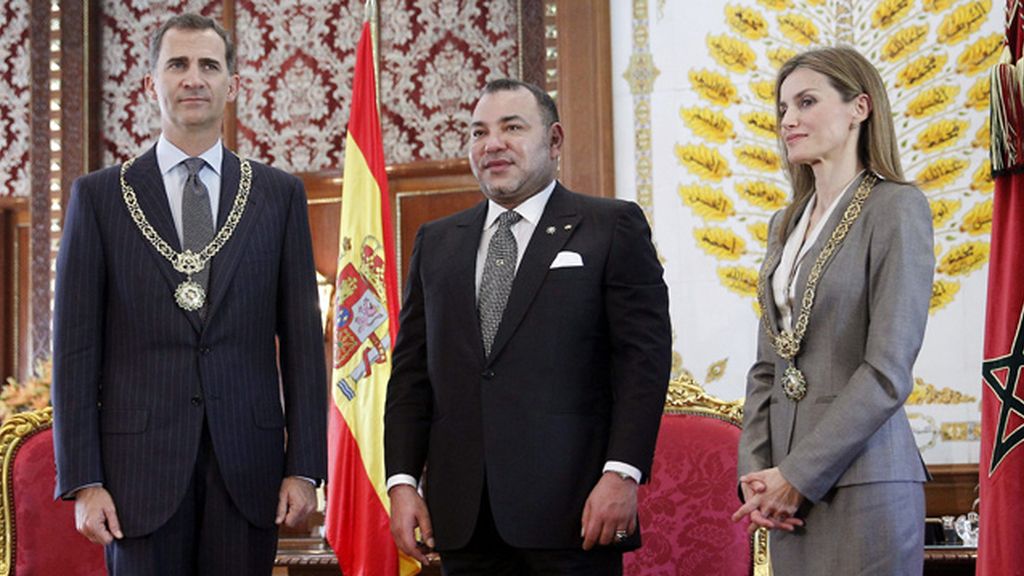 Mohamed VI recibe a los Reyes en Rabat
