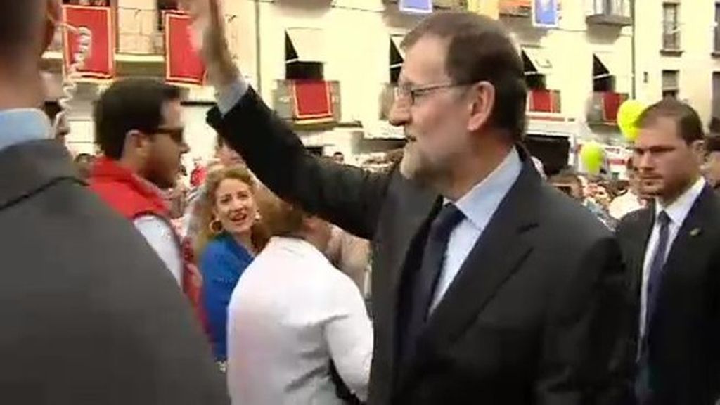 Rajoy asiste en Toledo a la procesión del Corpus Christi