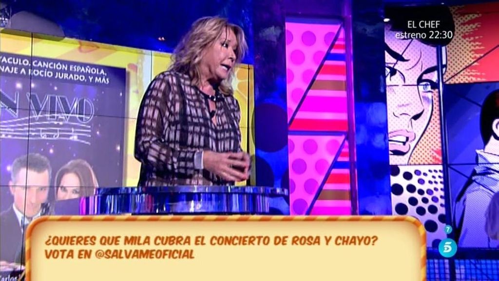 Las razones por las que Mila no quiere cubrir el próximo concierto de Rosa y Chayo