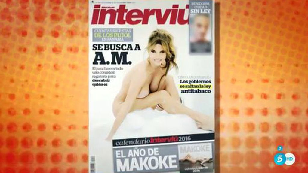 Makoke protagoniza la nueva portada de la revista 'Intervíu'