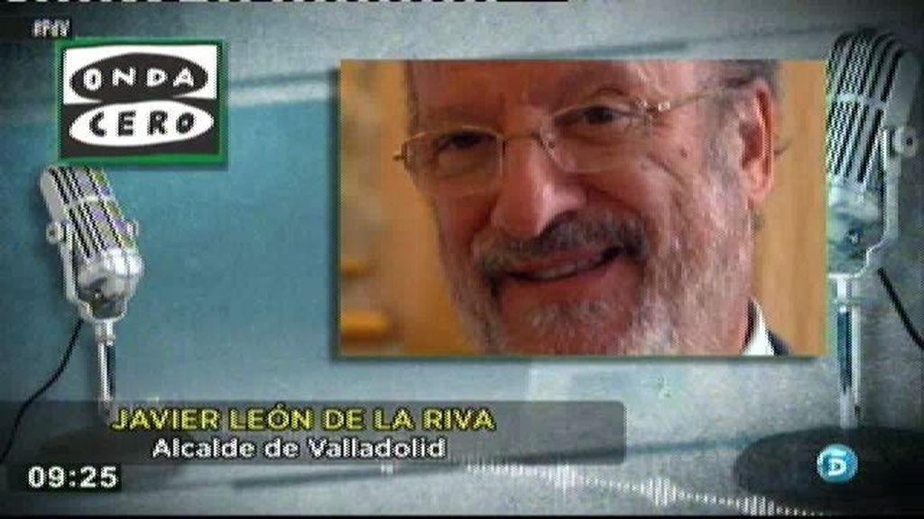 Javier León de la Riva, alcalde de Valladolid: "Una chica se arranca la falda y puede decir que le has intentado agredir"