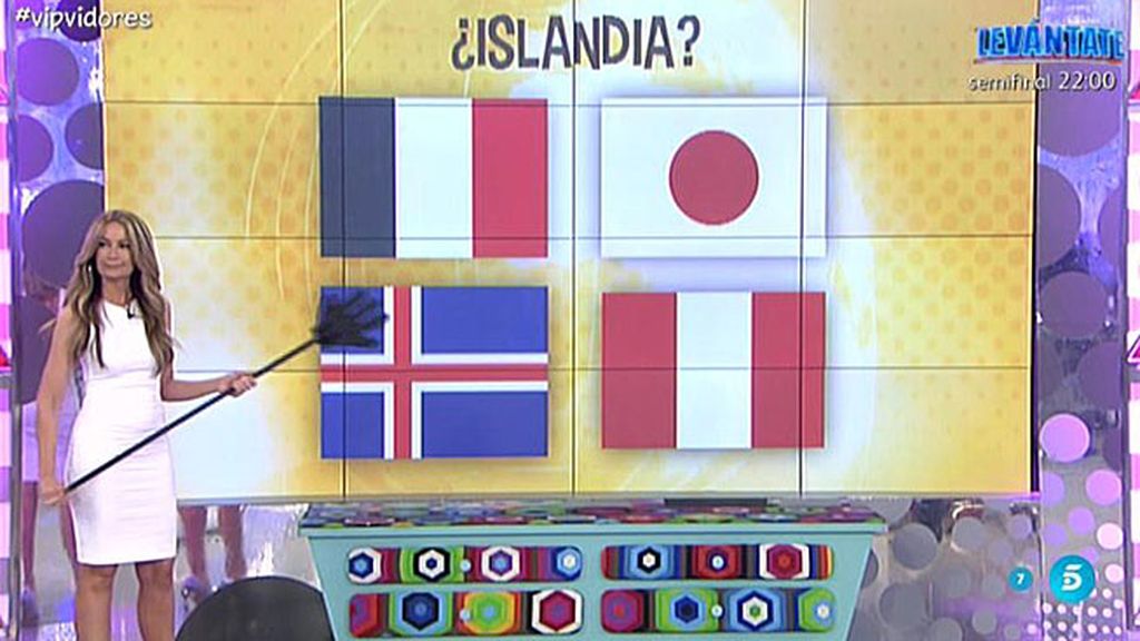 Olvido, dudosa con las banderas de los países