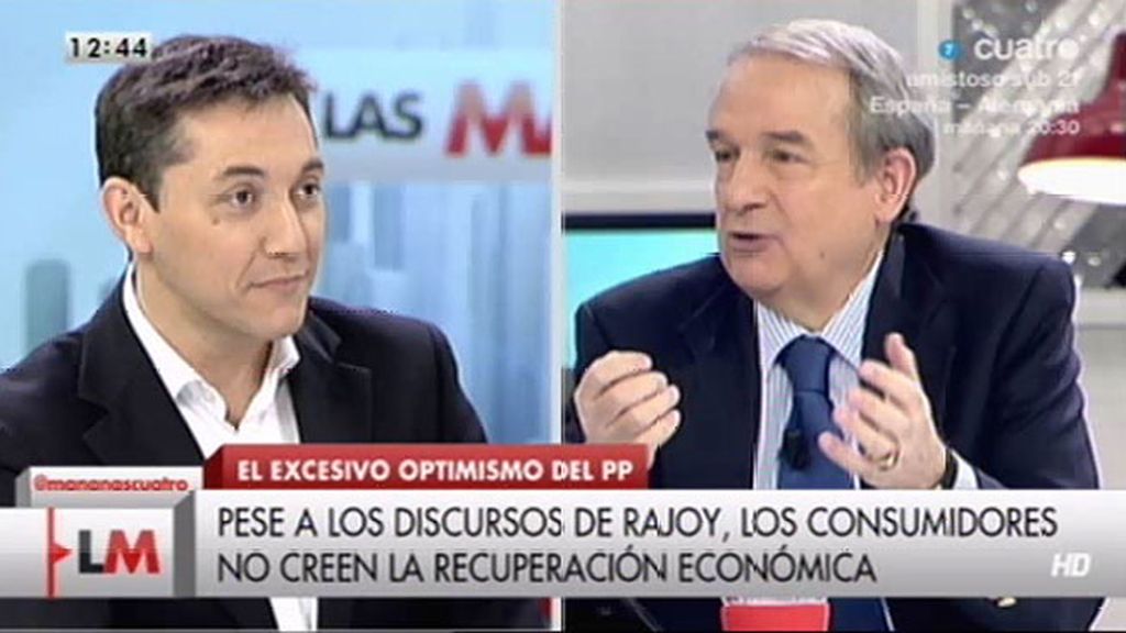 Javier Ruiz: "Me sorprende Rajoy porque está cogiendo los tics de Zapatero"