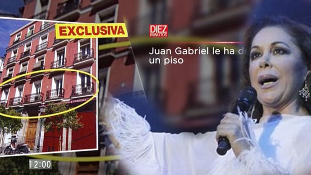 Isabel Pantoja hereda de Juan Gabriel un piso de más de un millón de euros