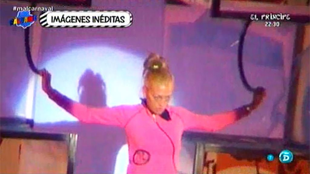 Imágenes inéditas de la actuación de Belén Esteban en los Carnavales de Tenerife