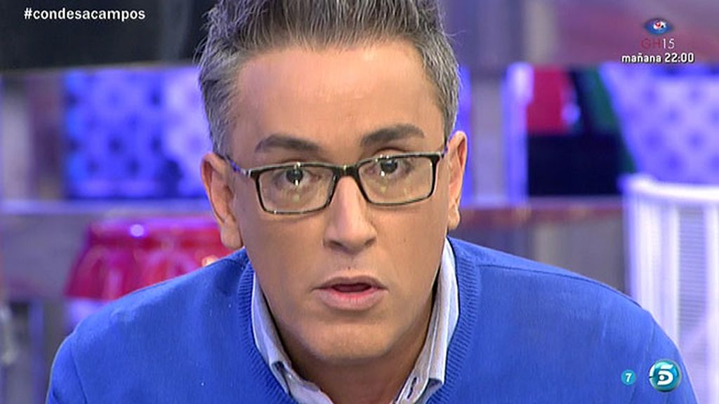Kiko Hernández: "Jamás le voy a hacer una entrevista a Lydia Lozano"